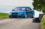 Audi RS4 Sedan on Vossen Wheels (CG-205) 2018 года